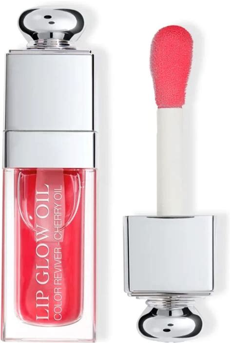 dior cherry oil lip gloss|Dior lip glow oil shades.